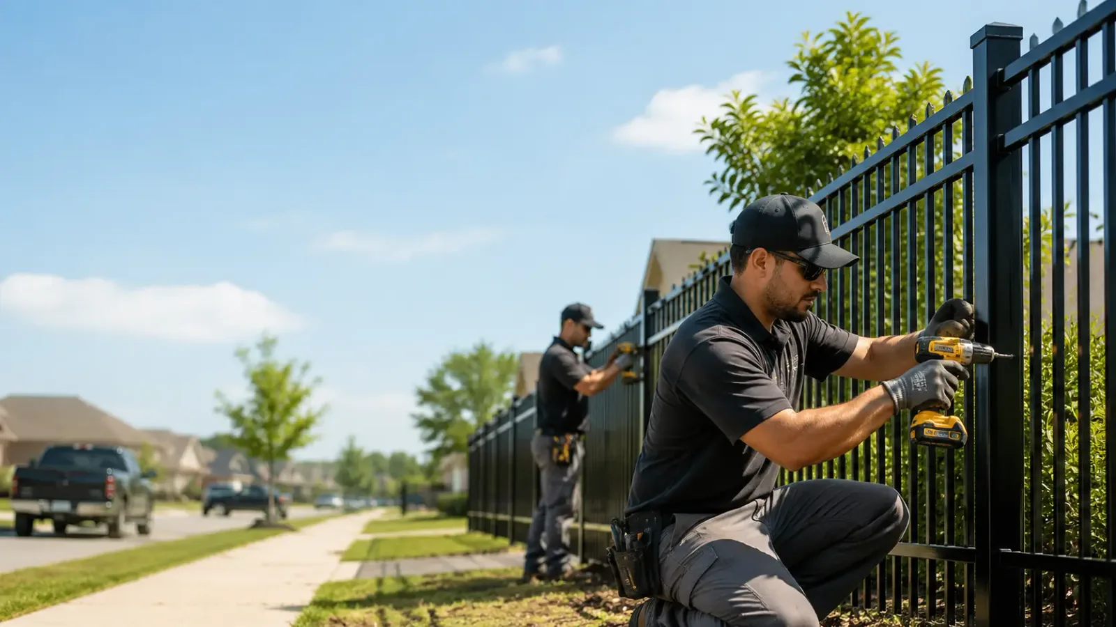 Metal Fence Installation in Maple Lake, MN
